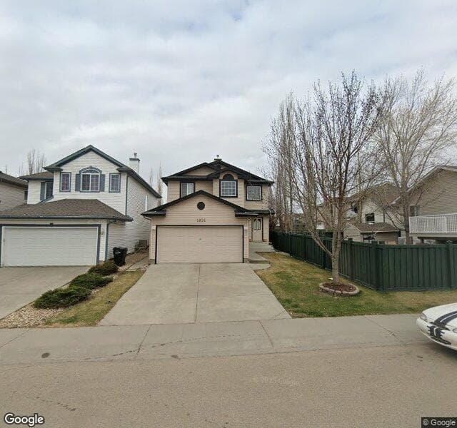 Street view of 1852 Garnett Way NW, Edmonton