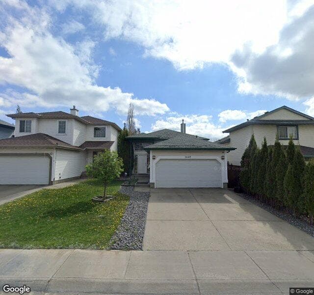 Street view of 15007 131 Street NW, Edmonton