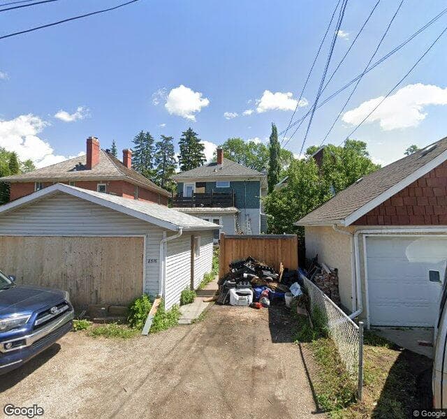 Street view of 8516 104 Street NW, Edmonton