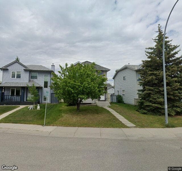 Street view of 86 Harvest Rose Circle NE, Calgary