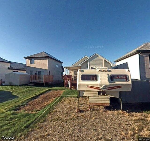 Street view of 7746 Laguna Way NE, Calgary