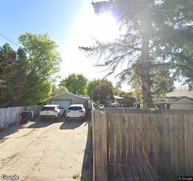Street view of 8742 153 Street NW, Edmonton