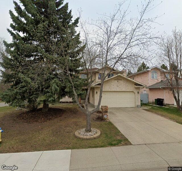 Street view of 5304 185 Street NW, Edmonton