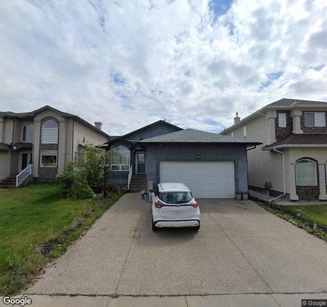 Street view of 16807 72 Street NW, Edmonton