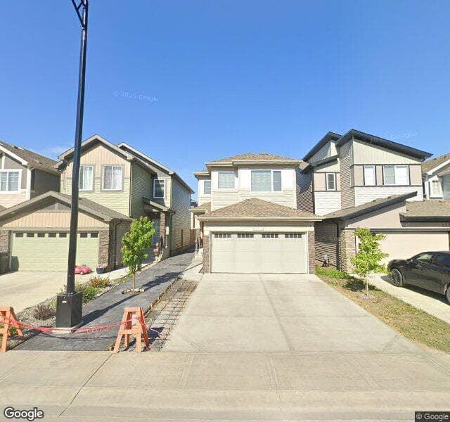 Street view of 17714 63A Street NW, Edmonton