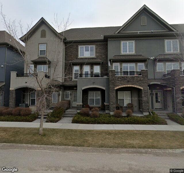 Street view of 438 Quarry Way SE, Calgary
