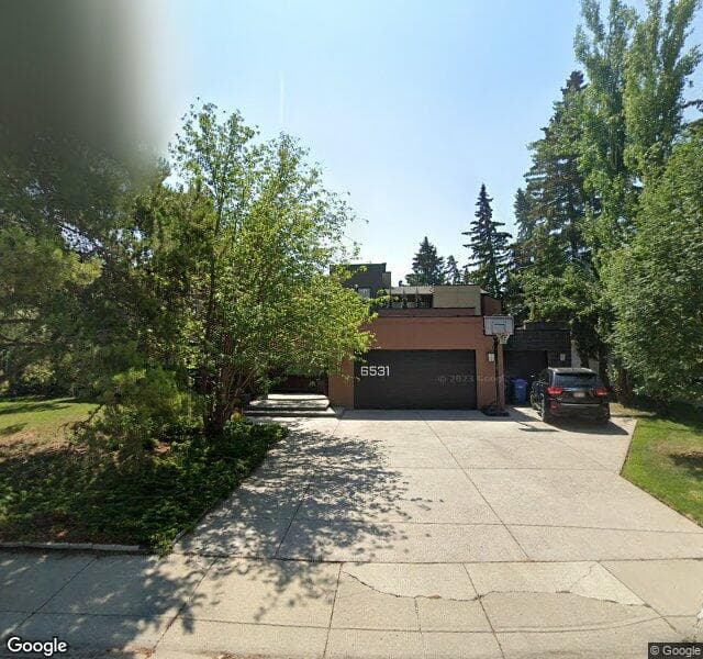 Street view of 6531 Laurentian Way SW, Calgary