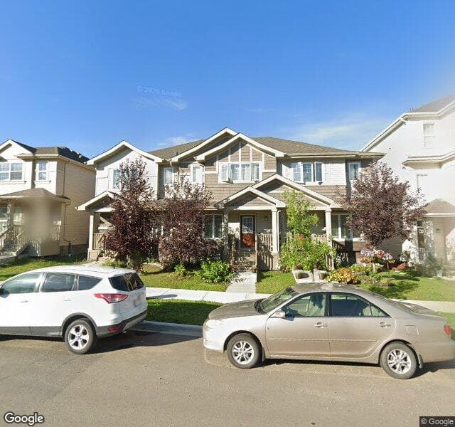 Street view of 1321 Chappelle Boulevard SW, Edmonton