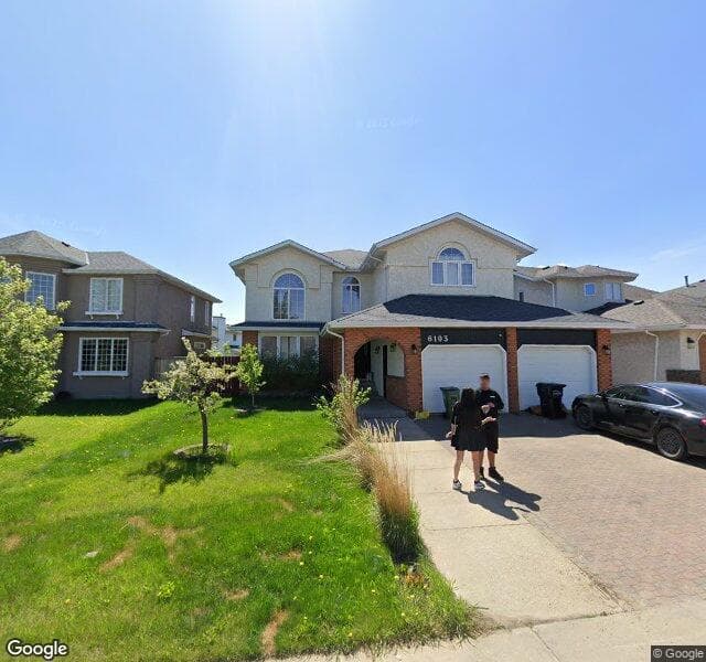 Street view of 6103 156 Avenue NW, Edmonton