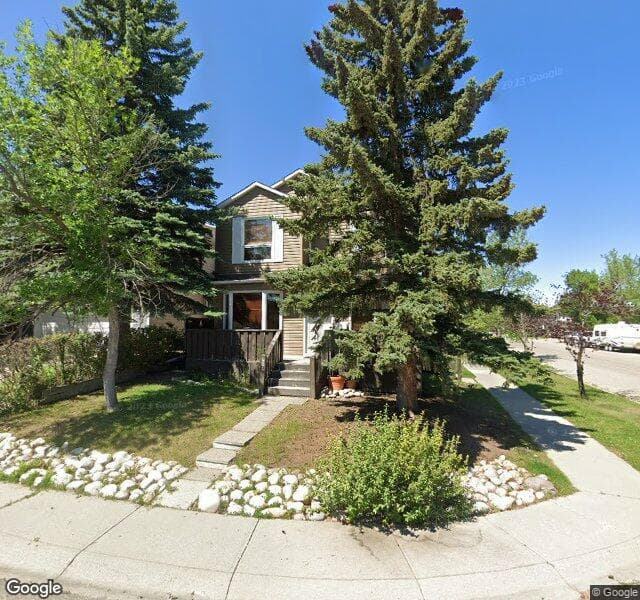 Street view of 404 Strathcona Mews SW, Calgary