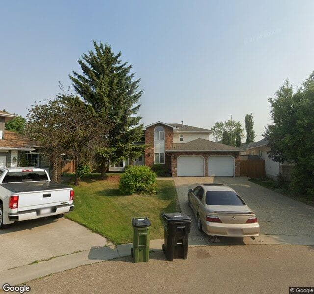 Street view of 4212 48 Street NW, Edmonton