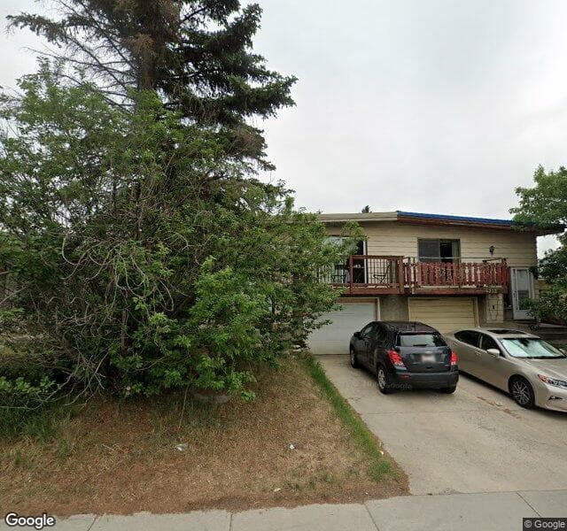 Street view of 5210 Marbank Drive NE, Calgary