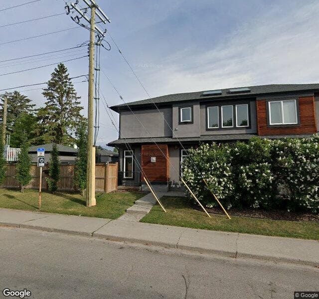 Street view of 1201 Renfrew Drive NE, Calgary