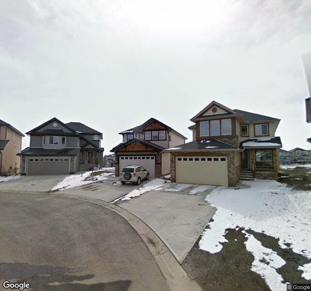 Street view of 614 Kincora Bay NW, Calgary