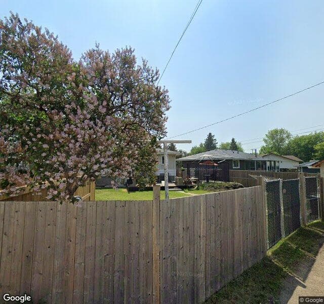Street view of 12836 107 Street NW, Edmonton