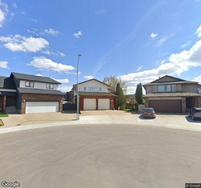 Street view of 15613 100 Street NW, Edmonton