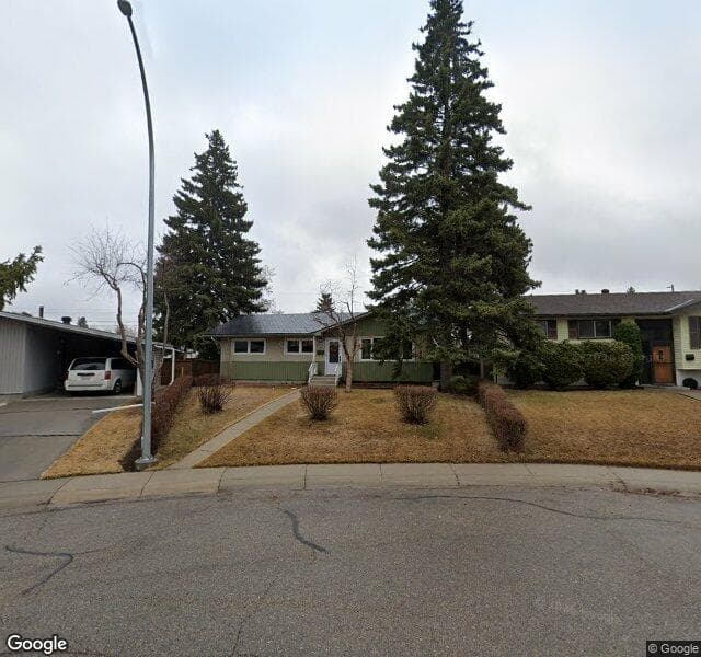 Street view of 9412 Almond Crescent SE, Calgary