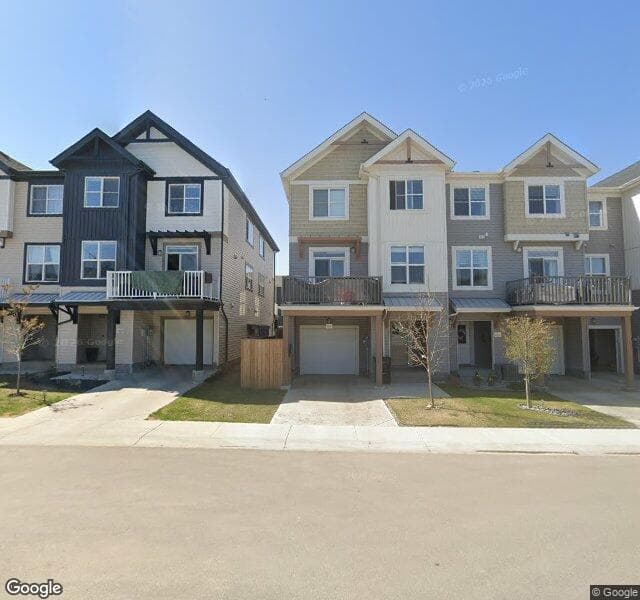 Street view of 20107 20 Avenue NW, Edmonton