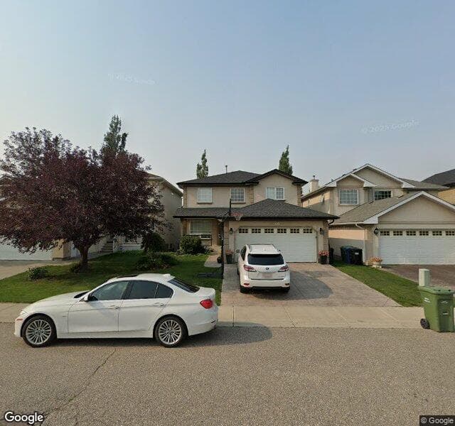 Street view of 146 Scenic View Close NW, Calgary