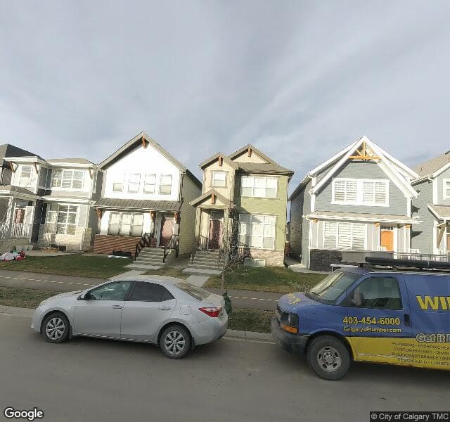 Street view of 628 Masters Road SE, Calgary