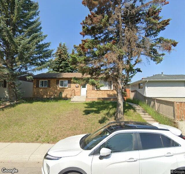 Street view of 4931 Marian Road NE, Calgary