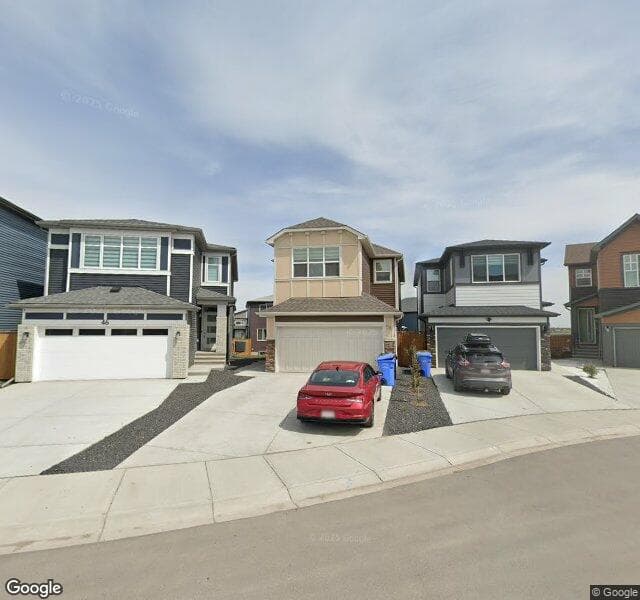 Street view of 50 Belmont Crescent SW, Calgary