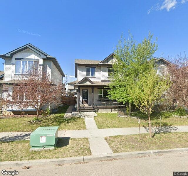 Street view of 21408 95 Avenue NW, Edmonton