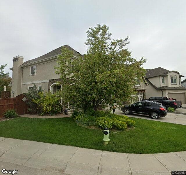 Street view of 498 Mahogany Manor SE, Calgary