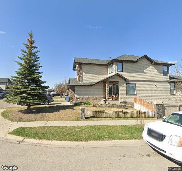 Street view of 4 Kincora Grove NW, Calgary