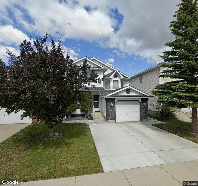 Street view of 92 Applemont Close SE, Calgary