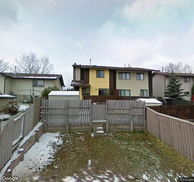 Street view of 8502 Berwick Road NW, Calgary