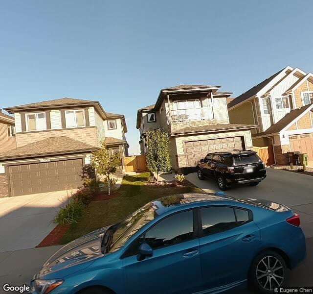 Street view of 9631 223 Street NW, Edmonton