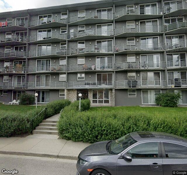 Street view of 410-1027 Cameron Avenue SW, Calgary