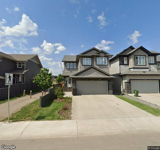 Street view of 17040 43 Street NW, Edmonton