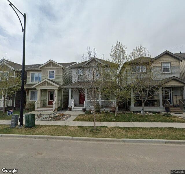 Street view of 8036 Evans Crescent NW, Edmonton