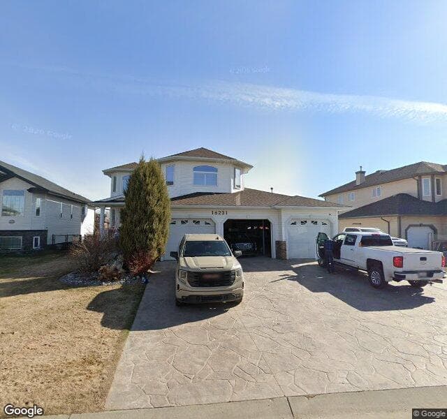 Street view of 16231 2 Street NE, Edmonton