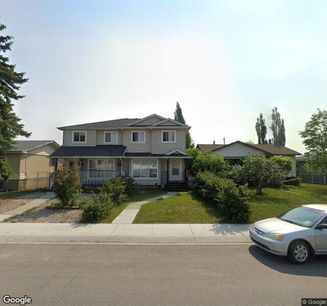 Street view of 12727 86 Street NW, Edmonton