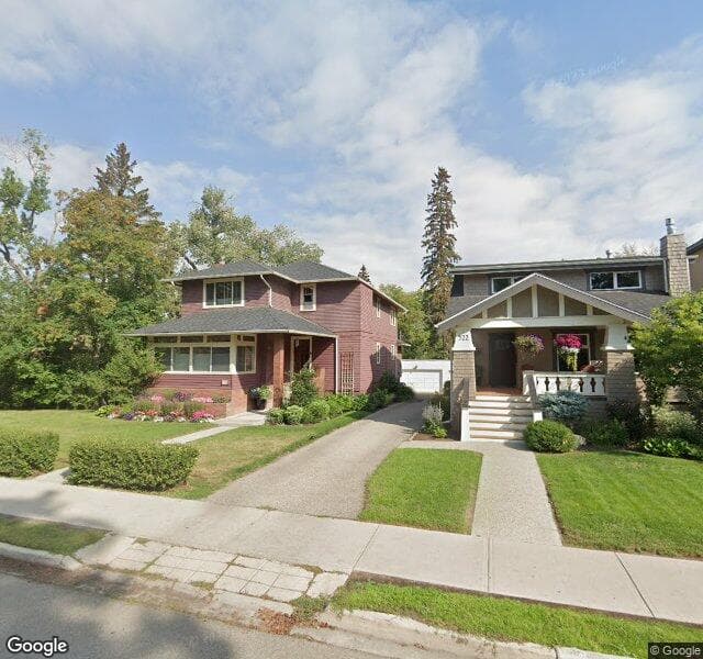 Street view of 524 Rideau Road SW, Calgary