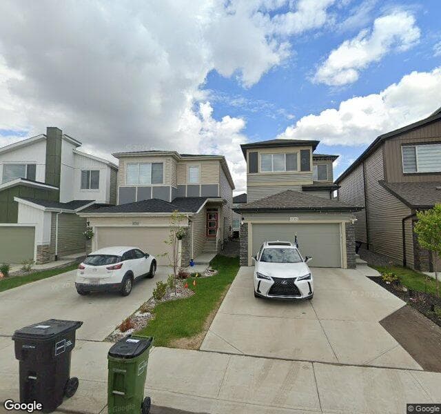 Street view of 17335 100 Street NW, Edmonton