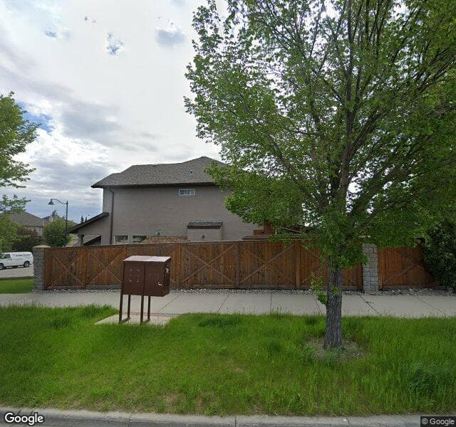 Street view of 5 Coulee Park SW, Calgary