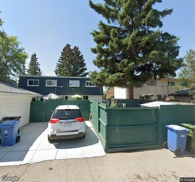 Street view of 6606 37 Street SW, Calgary