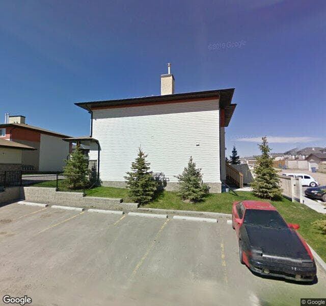 Street view of 54 Eversyde Common SW, Calgary