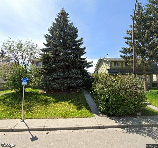 Street view of 7839 21A Street SE, Calgary