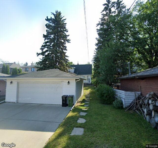Street view of 11308 125 Street NW, Edmonton