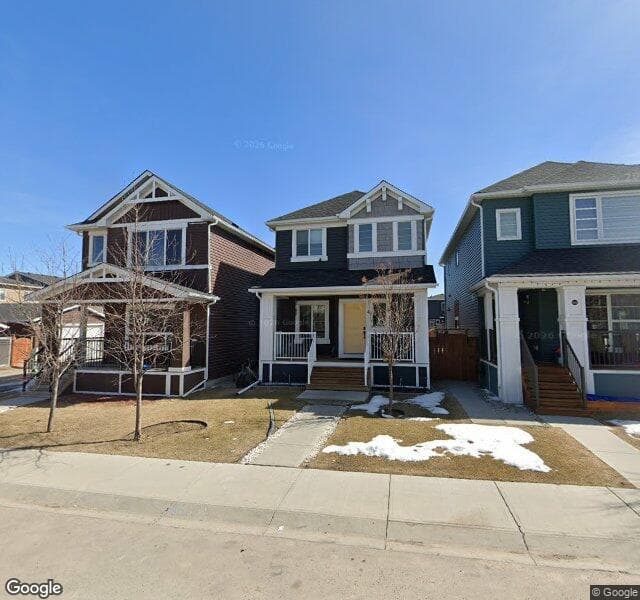 Street view of 44 Red Embers Row NE, Calgary