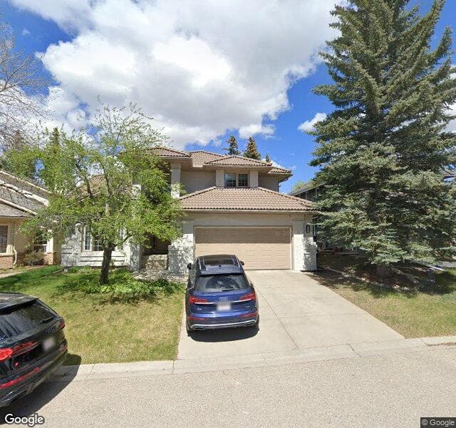 Street view of 47 Hawkside Close NW, Calgary