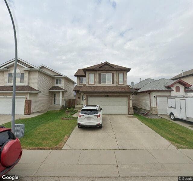 Street view of 17716 90 Street NW, Edmonton