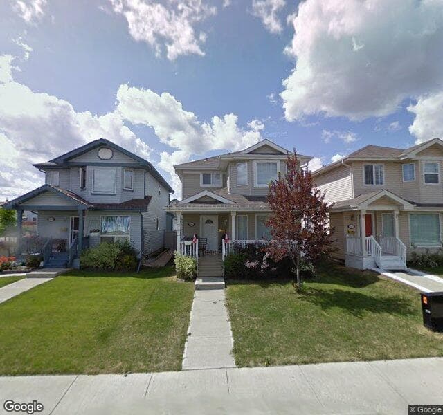 Street view of 1306 George Close NW, Edmonton