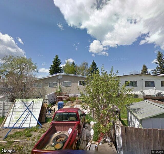 Street view of 3318 38 Street SW, Calgary