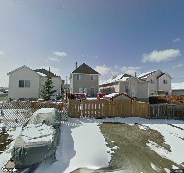 Street view of 74 Hidden Crescent NW, Calgary